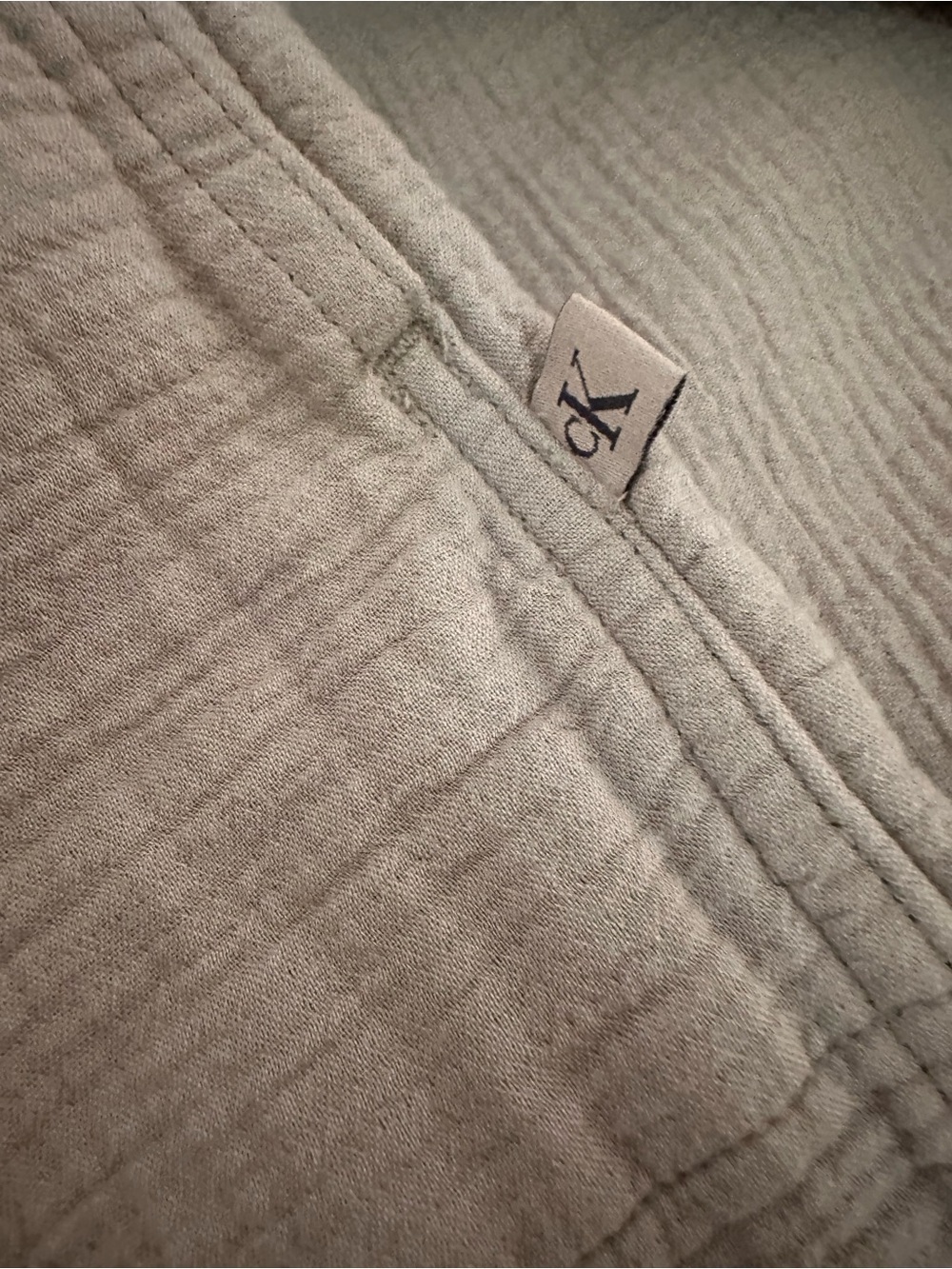 Calvin Klein Jeans Light Beige Drawstring pant - Picture 6 of 7